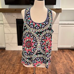 Forever 21 Geometric Design Tank Top